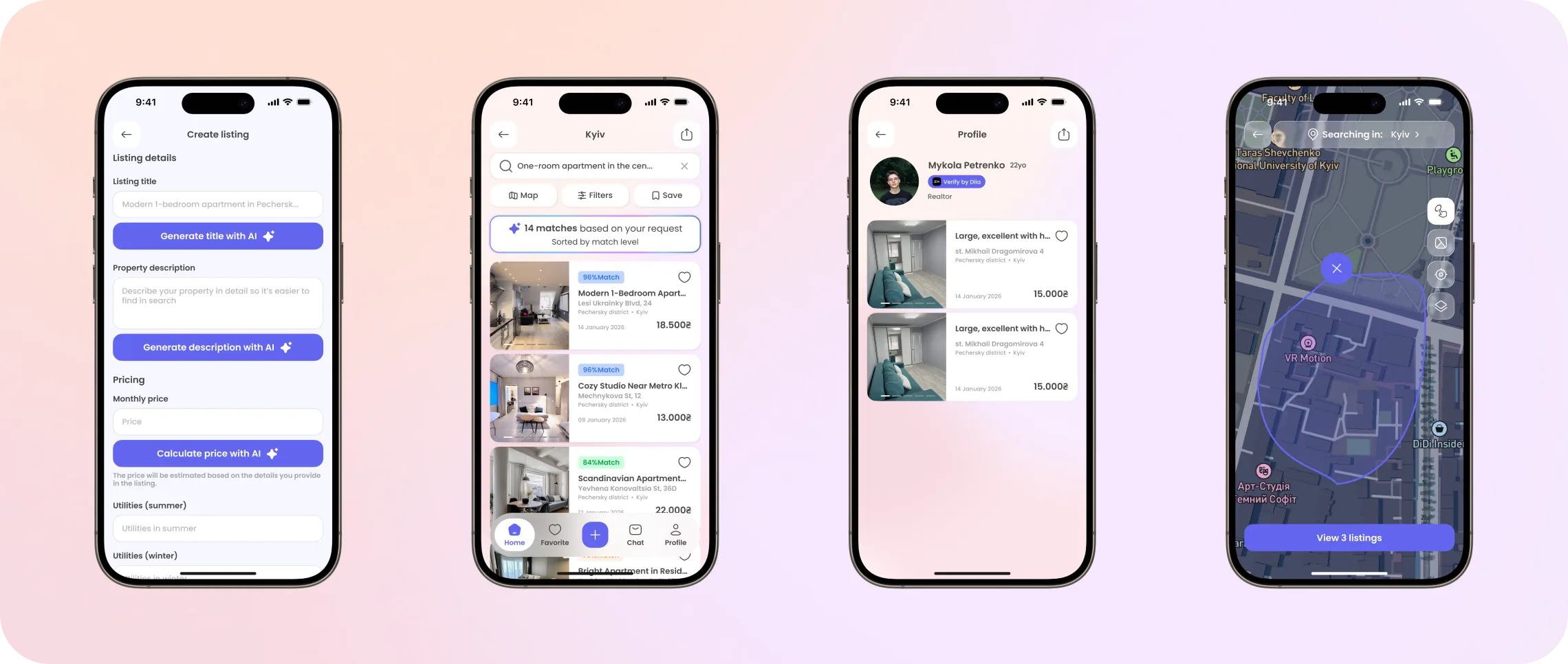 Vdoma AI Startup Bottom Mockups