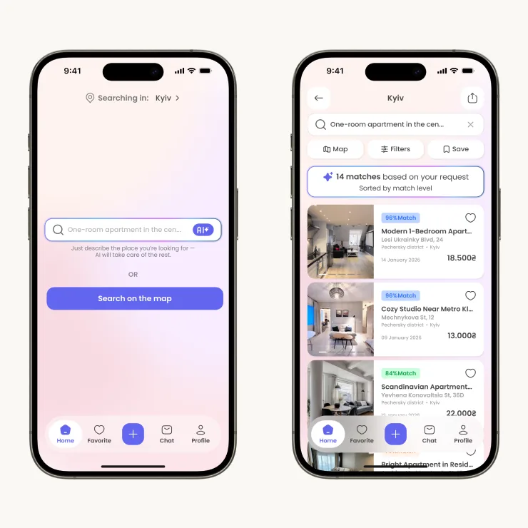 AI-Powered Search Screenshot