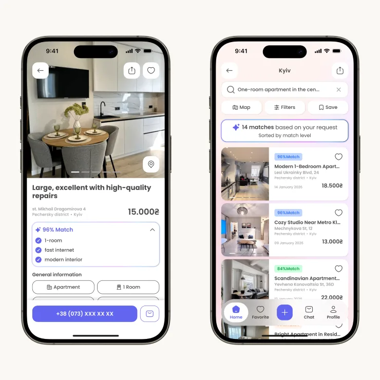 Smart Property Matching Screenshot